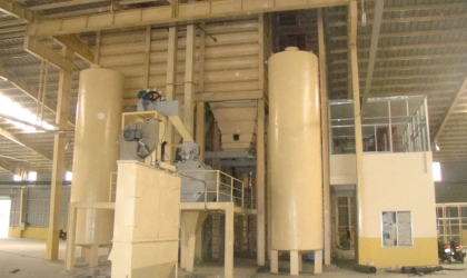 Animal feed production line